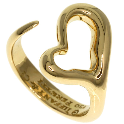 TIFFANY&Co.   Ring Open heart K18 Yellow Gold Ladies