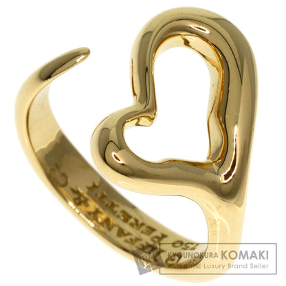 TIFFANY&Co.   Ring Open heart K18 Yellow Gold Ladies