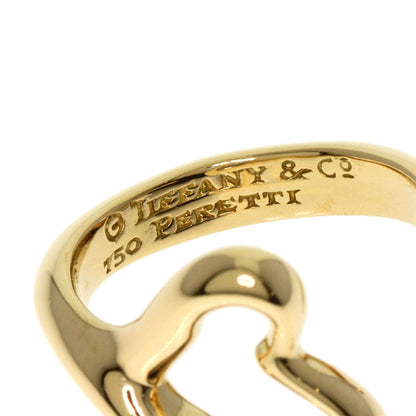 TIFFANY&Co.   Ring Open heart K18 Yellow Gold Ladies
