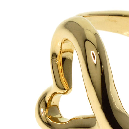 TIFFANY&Co.   Ring Open heart K18 Yellow Gold Ladies