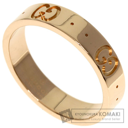 GUCCI   Icon # 10 Ring  K18 Pink Gold Ladies [Used]