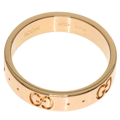 GUCCI   Icon # 10 Ring  K18 Pink Gold Ladies [Used]