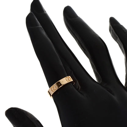 GUCCI   Icon # 10 Ring  K18 Pink Gold Ladies [Used]