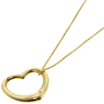 TIFFANY&Co.   Necklace Open heart K18 Yellow Gold Ladies