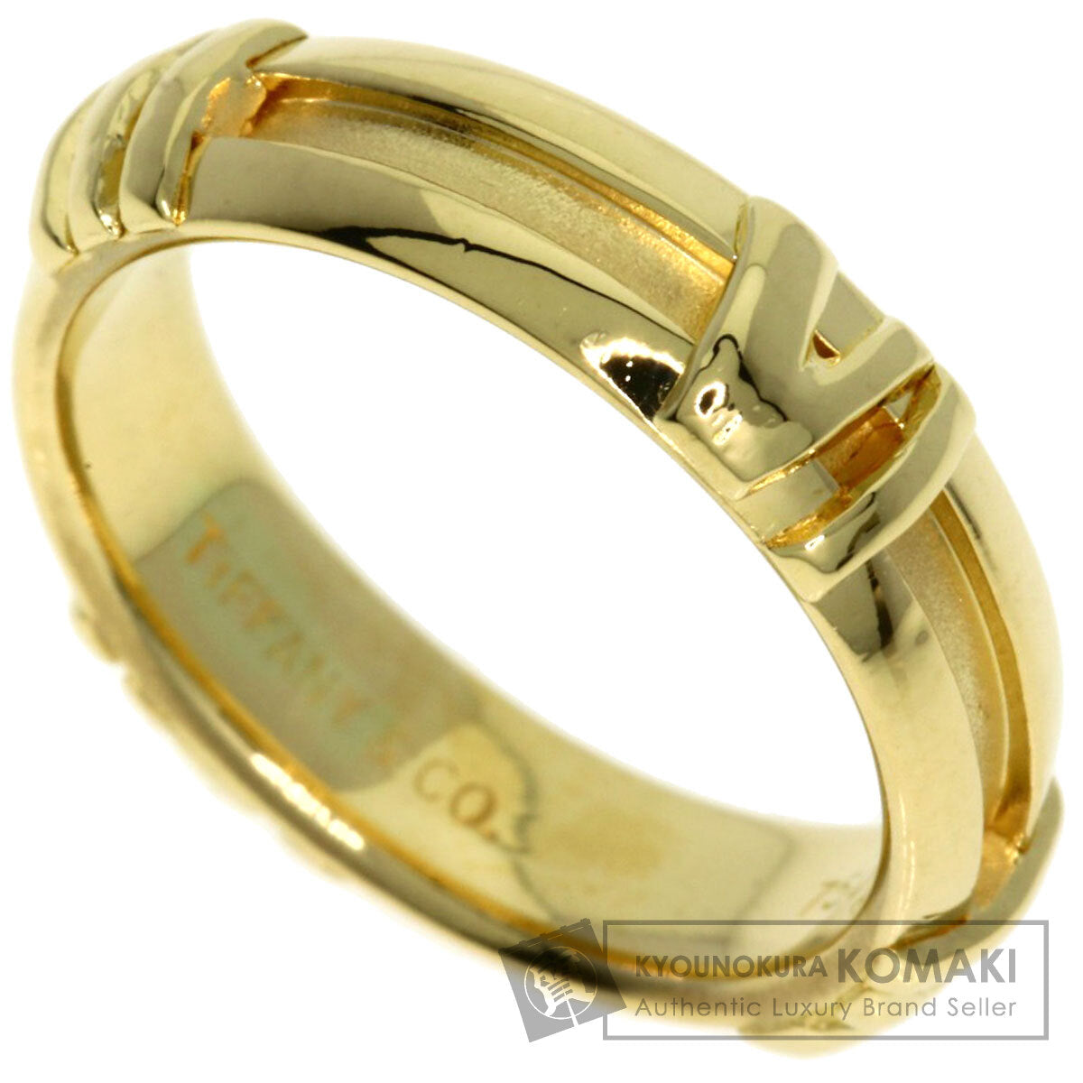 TIFFANY&Co.   Ring Atlas K18 Yellow Gold Ladies
