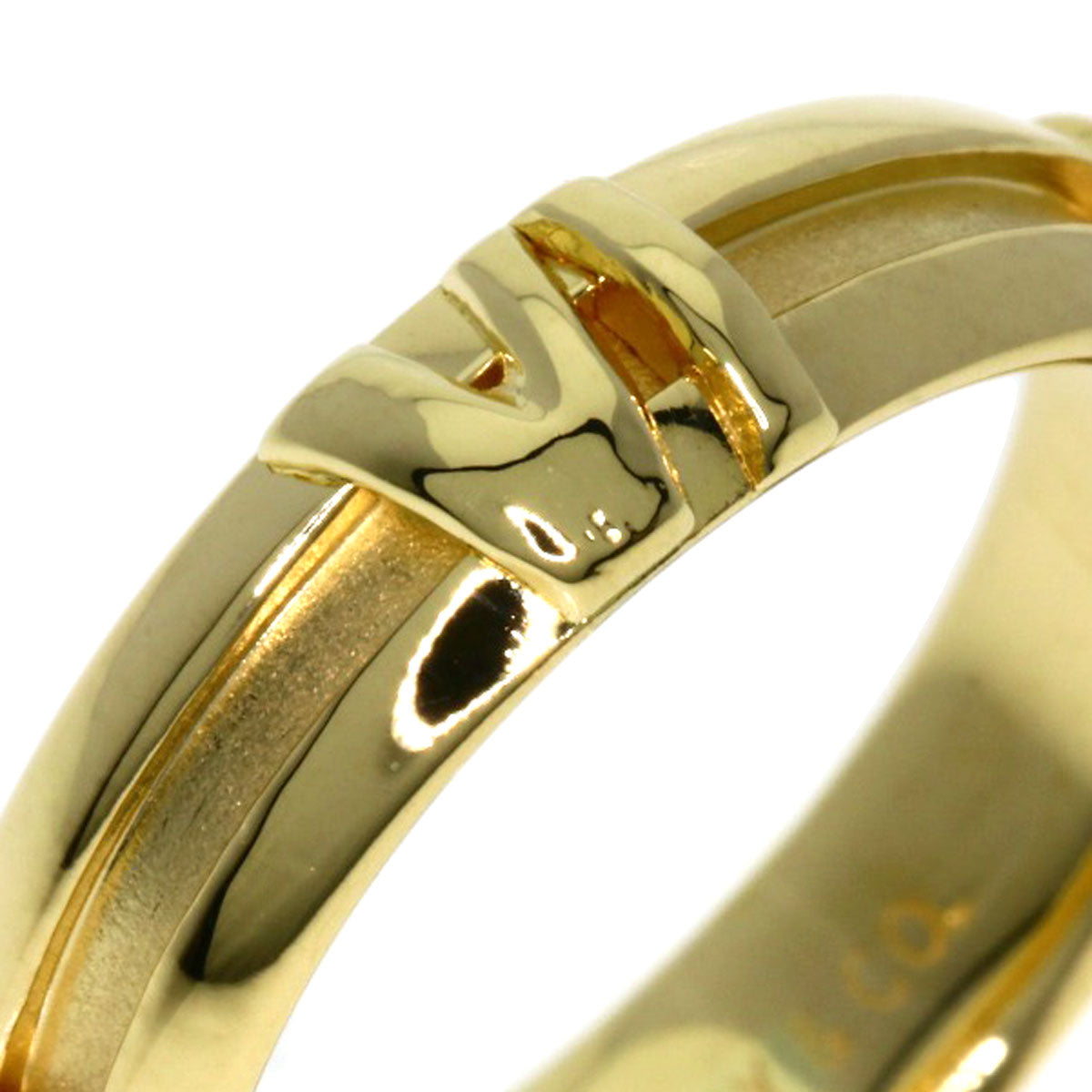 TIFFANY&Co.   Ring Atlas K18 Yellow Gold Ladies