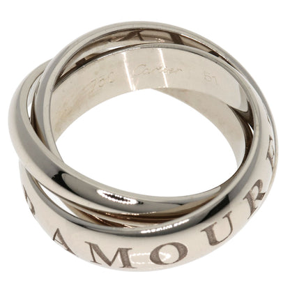 CARTIER   Ring Trinity #51 K18 White Gold Ladies