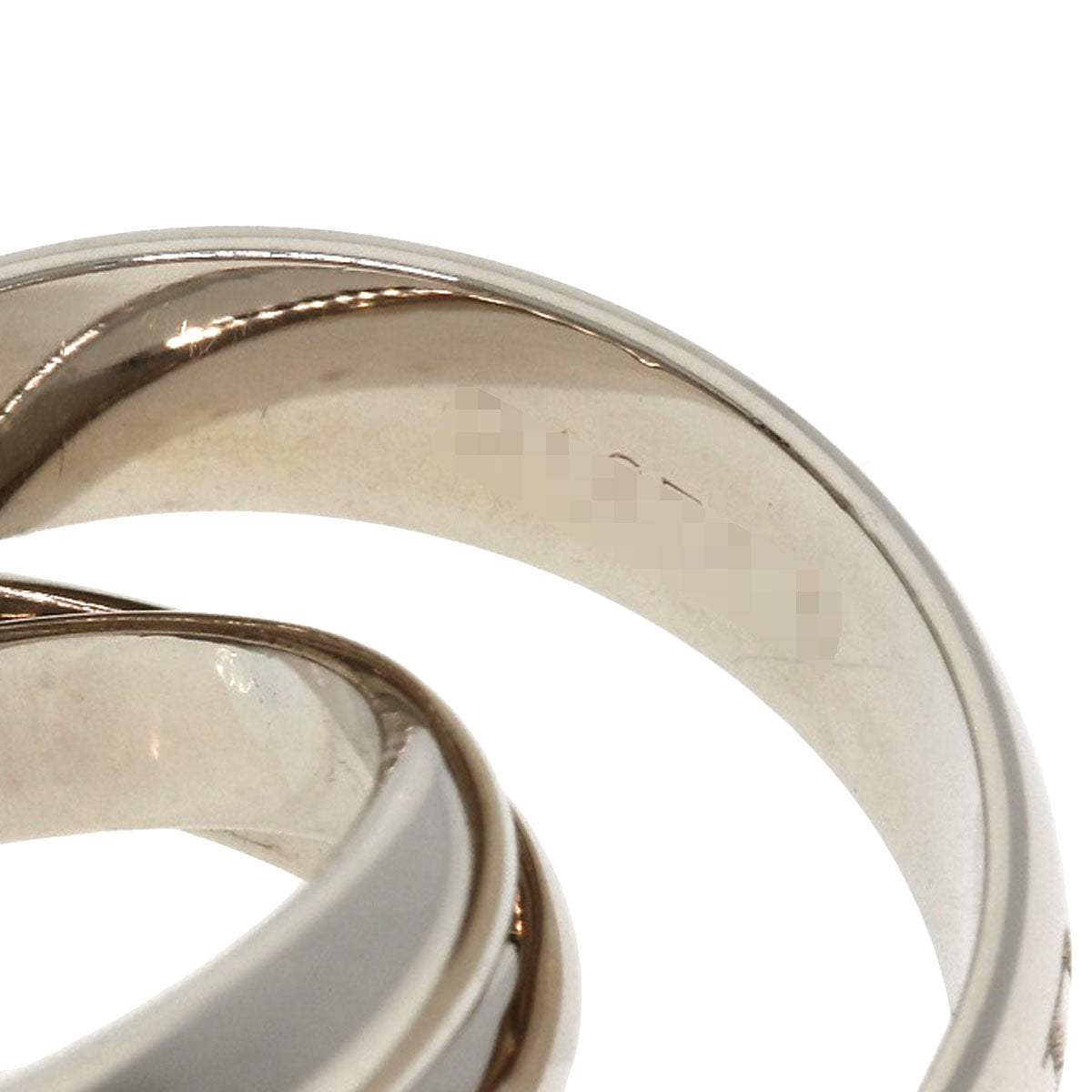 CARTIER   Ring Trinity #51 K18 White Gold Ladies