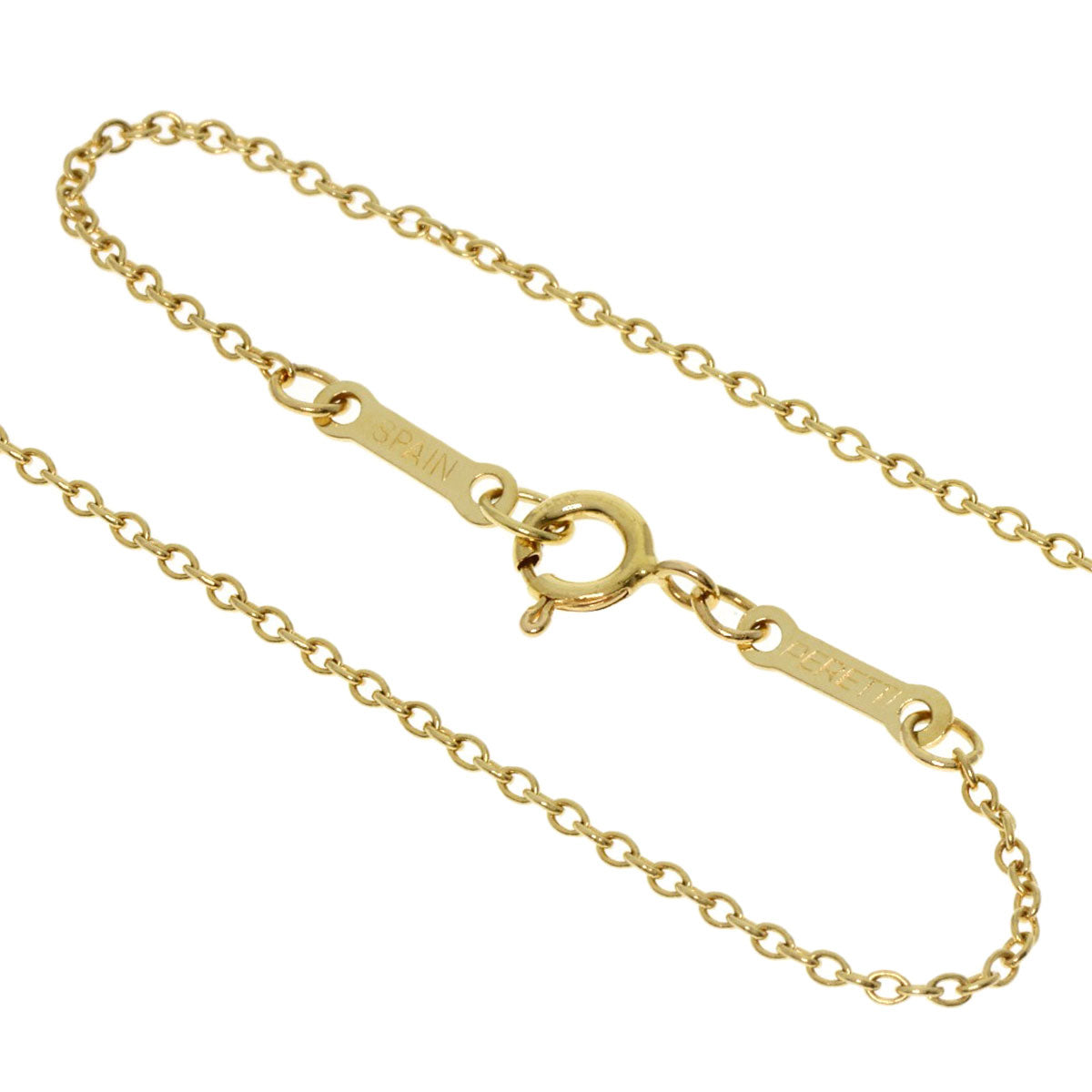 TIFFANY&Co.   Necklace Open heart K18 Yellow Gold Ladies