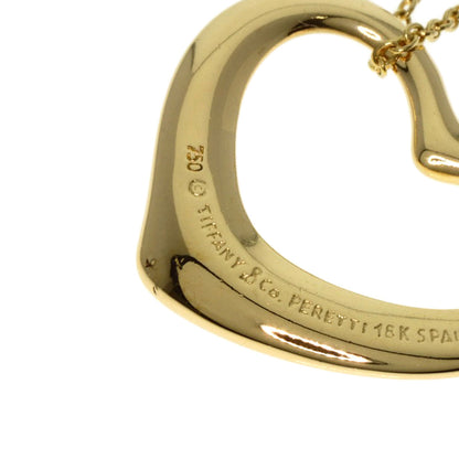 TIFFANY&Co.   Necklace Open heart K18 Yellow Gold Ladies
