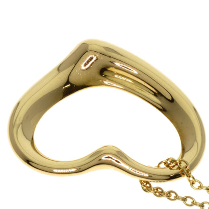 TIFFANY&Co.   Necklace Open heart K18 Yellow Gold Ladies