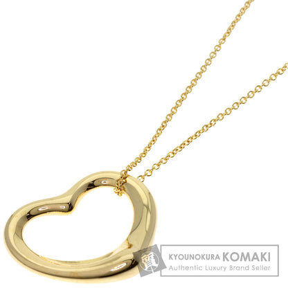 TIFFANY&Co.   Necklace Open heart K18 Yellow Gold Ladies