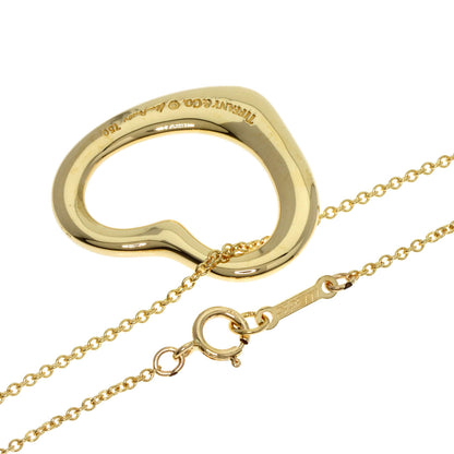 TIFFANY&Co.   Necklace Open heart K18 Yellow Gold Ladies