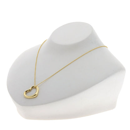 TIFFANY&Co.   Necklace Open heart K18 Yellow Gold Ladies
