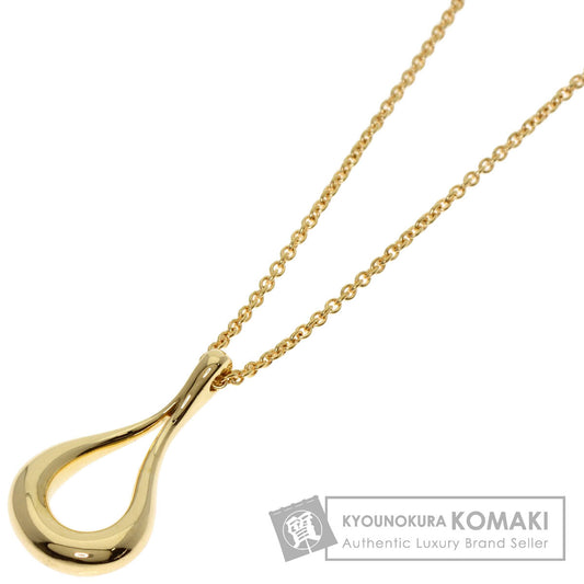 TIFFANY&Co.   Necklace open teardrop K18 Yellow Gold Ladies