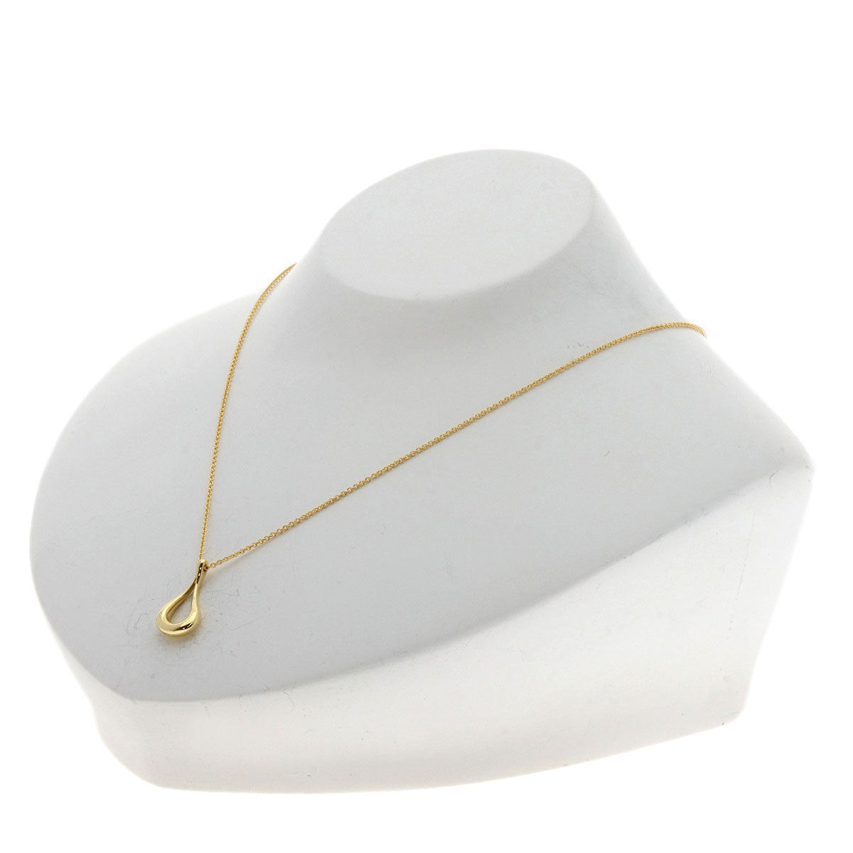 TIFFANY&Co.   Necklace open teardrop K18 Yellow Gold Ladies