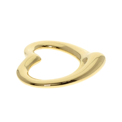 TIFFANY&Co. Open heart Pendant top K18 Yellow Gold Ladies [Used]