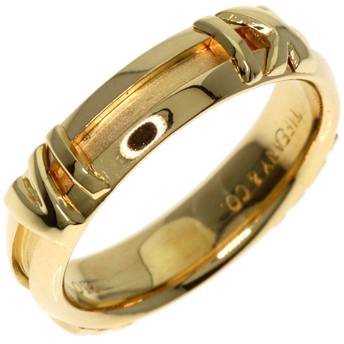 TIFFANY&Co.   Ring Atlas K18 Yellow Gold Ladies