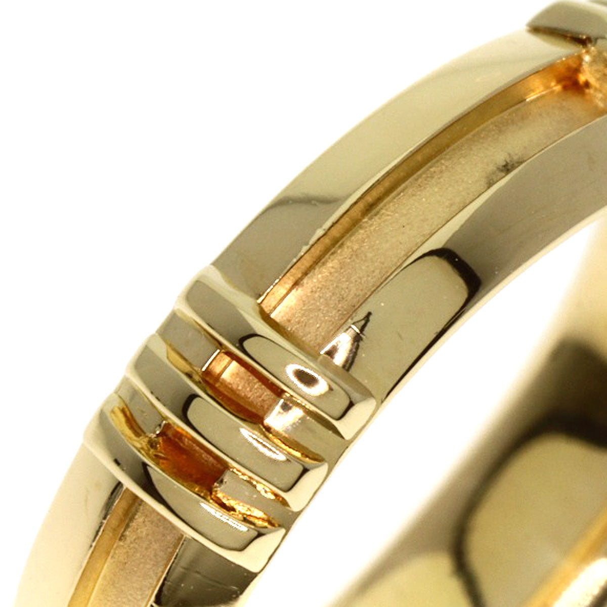 TIFFANY&Co.   Ring Atlas K18 Yellow Gold Ladies