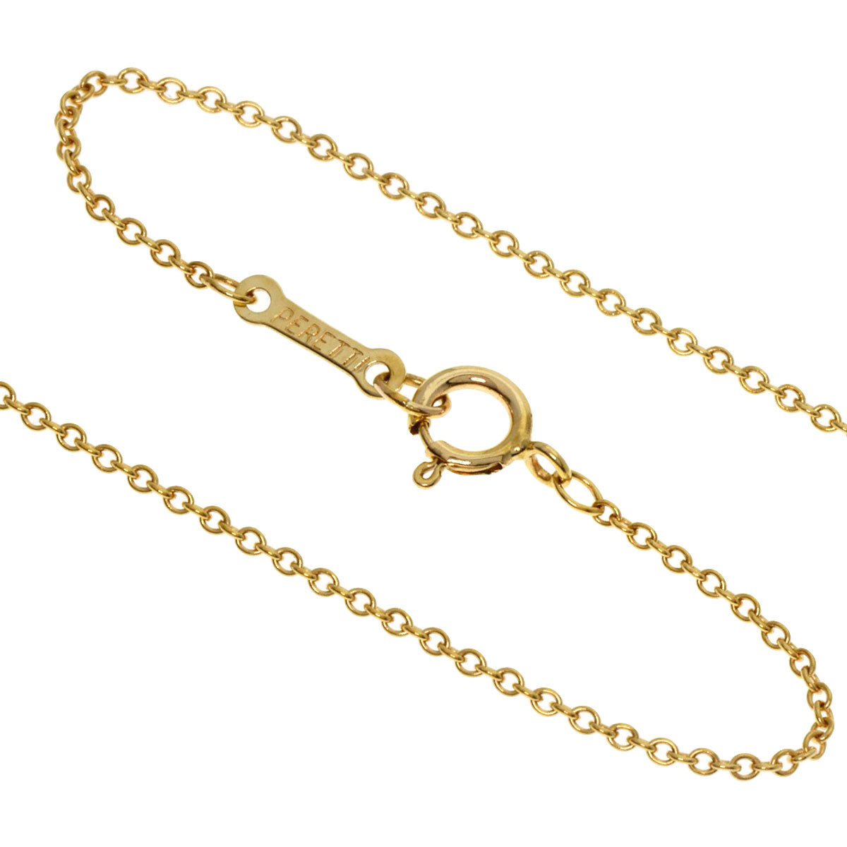 TIFFANY&Co.   Necklace Leaf K18 Yellow Gold Ladies