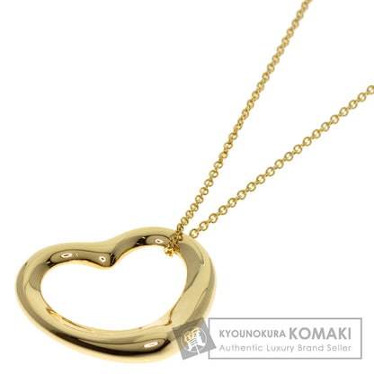 TIFFANY&Co.   Necklace Open heart K18 Yellow Gold Ladies