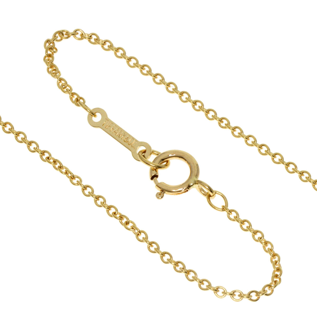 TIFFANY&Co.   Necklace Open heart K18 Yellow Gold Ladies