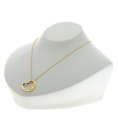 TIFFANY&Co.   Necklace Open heart K18 Yellow Gold Ladies