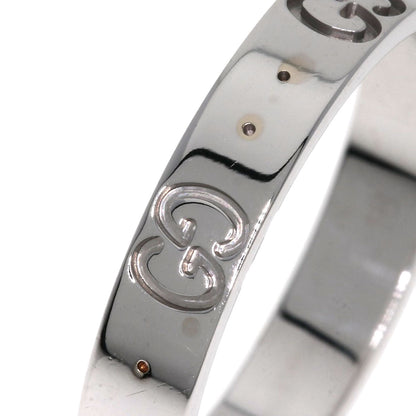 GUCCI   Ring Icon # 18 K18 White Gold Ladies