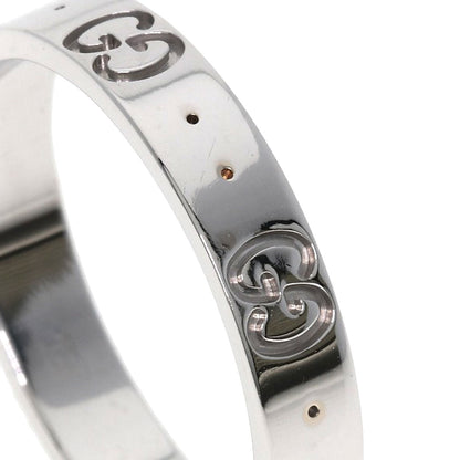 GUCCI   Ring Icon # 18 K18 White Gold Ladies