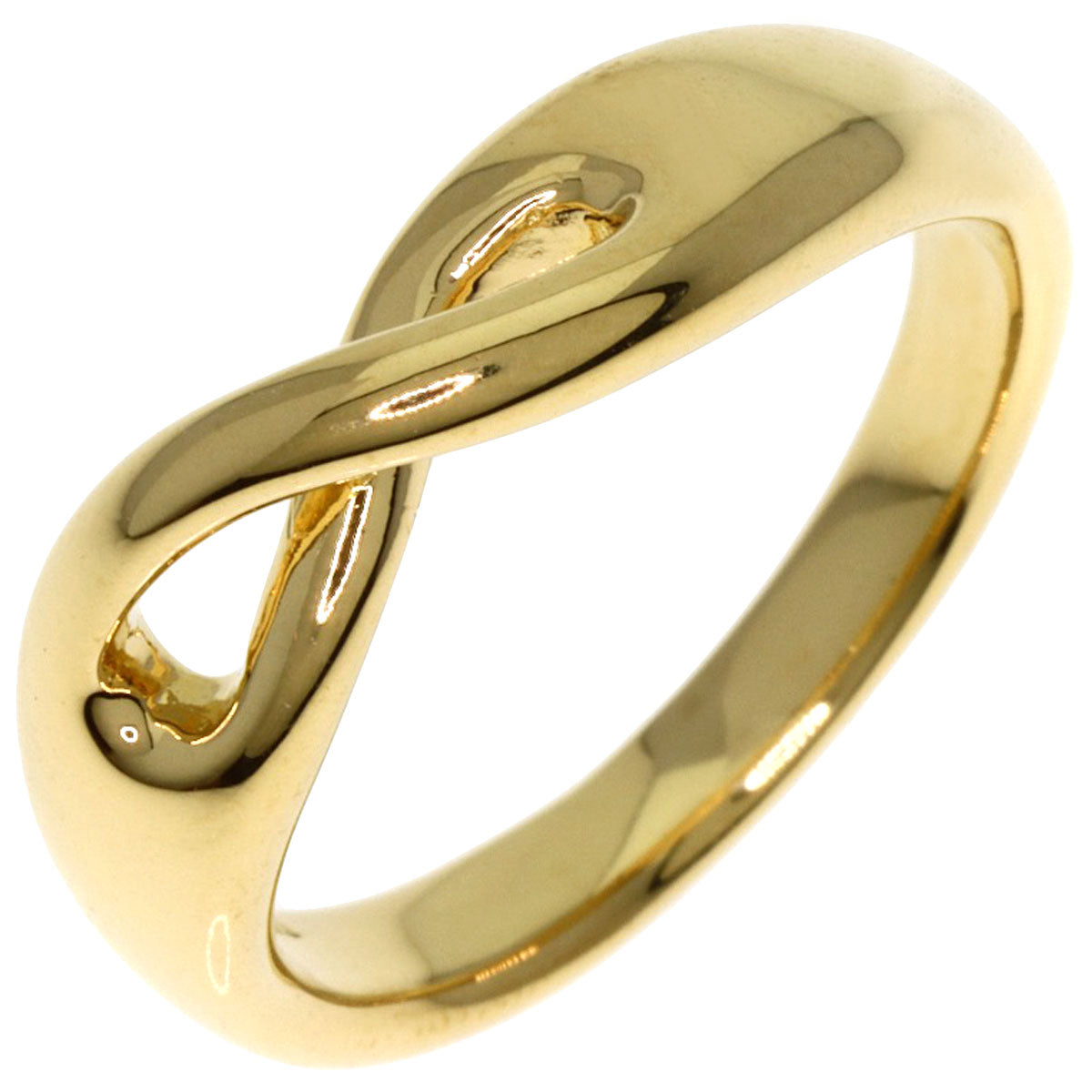 TIFFANY&Co.   Ring figure 8 K18 Yellow Gold Ladies