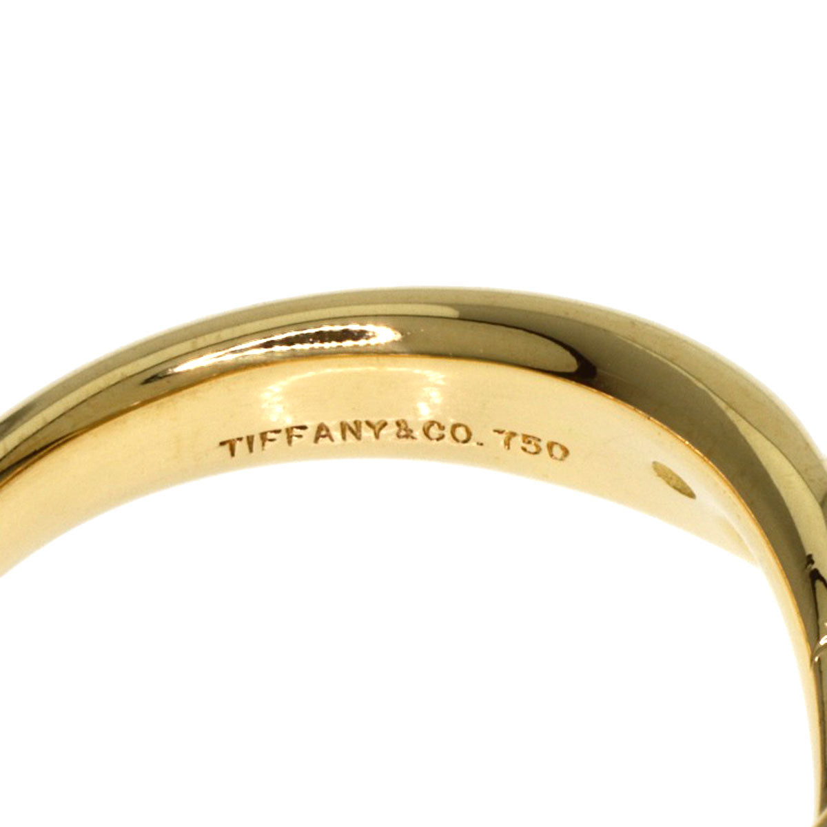 TIFFANY&Co.   Ring figure 8 K18 Yellow Gold Ladies