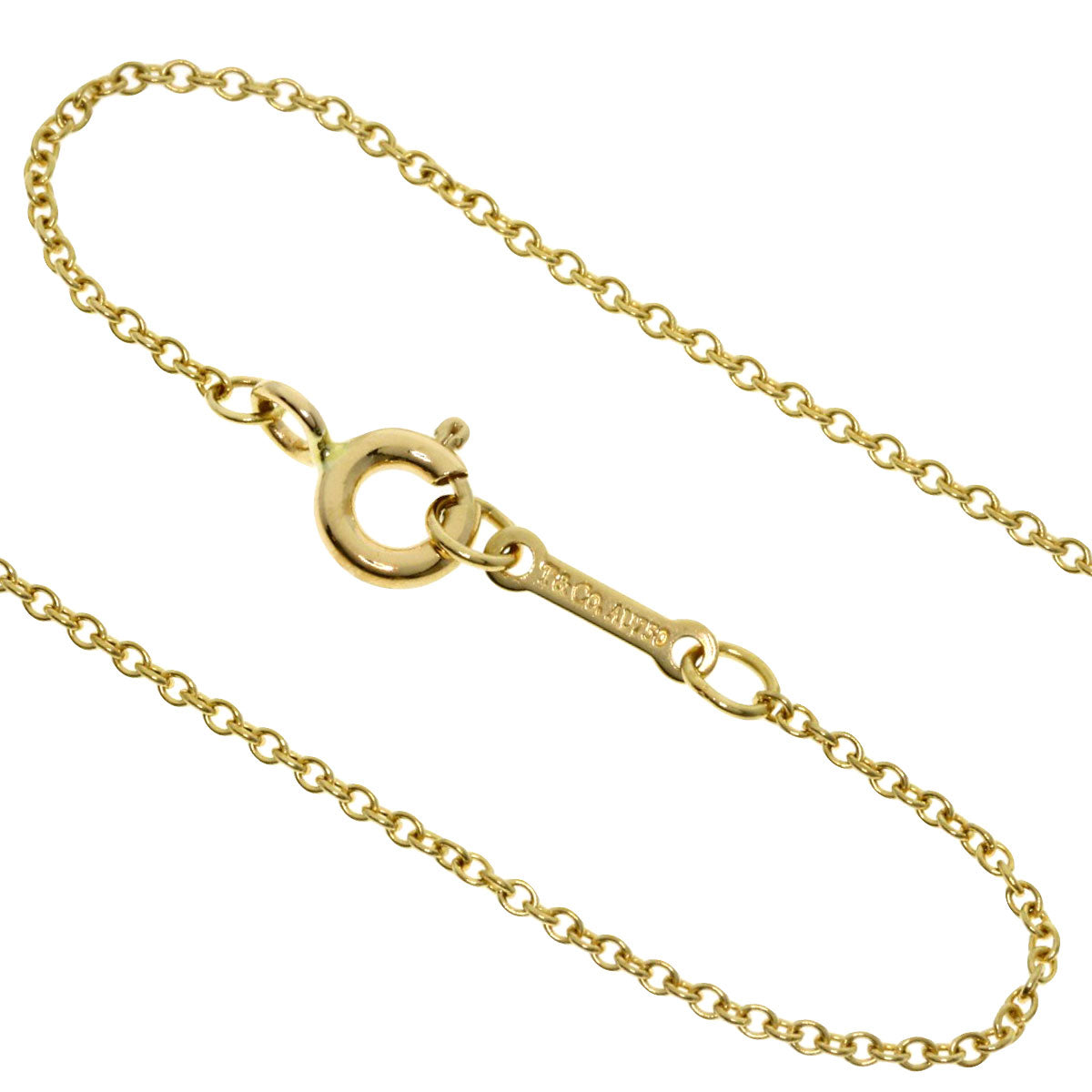 TIFFANY&Co.   Necklace Tenderness heart K18 Yellow Gold Ladies