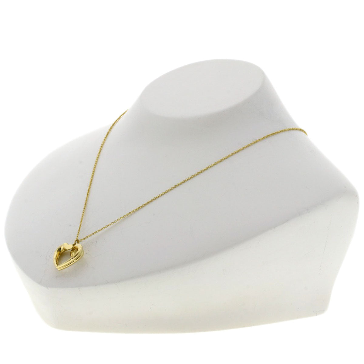 TIFFANY&Co.   Necklace Tenderness heart K18 Yellow Gold Ladies