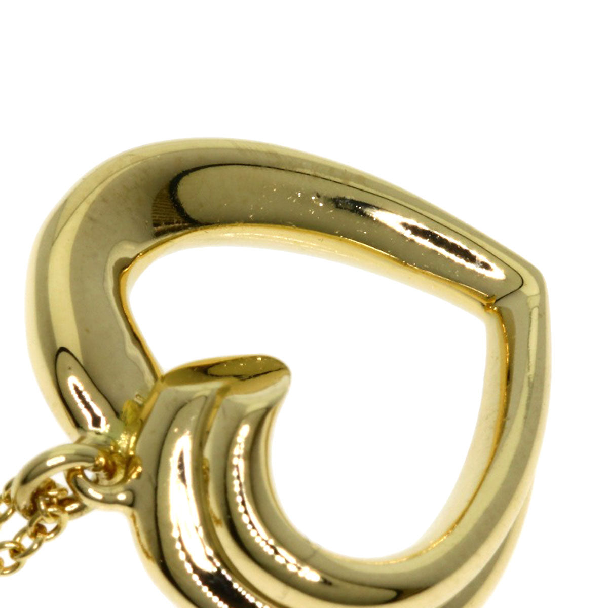 TIFFANY&Co.   Necklace Tenderness heart K18 Yellow Gold Ladies