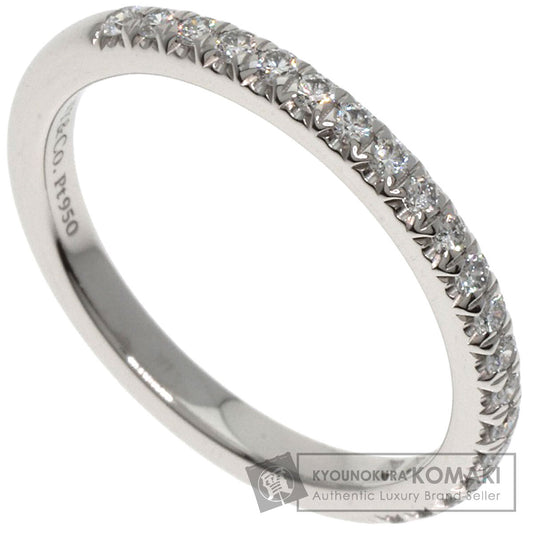 TIFFANY&Co. Novo Half Eternity Diamond Ring Platinum PT950 Ladies [Used]