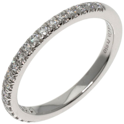 TIFFANY&Co. Novo Half Eternity Diamond Ring Platinum PT950 Ladies [Used]