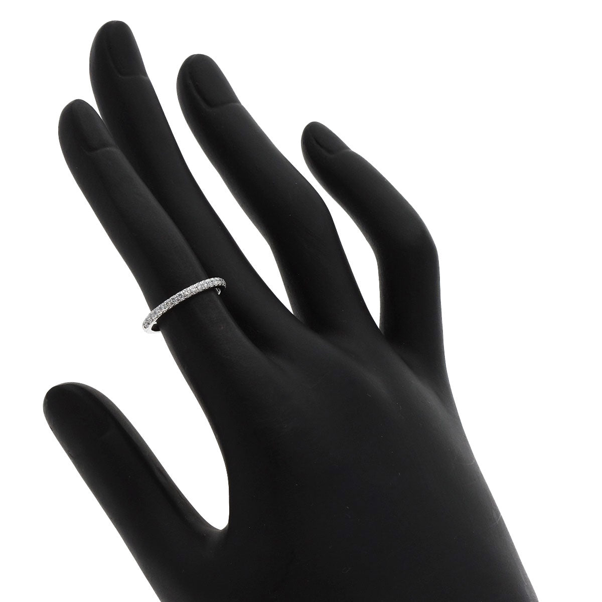 TIFFANY&Co. Novo Half Eternity Diamond Ring Platinum PT950 Ladies [Used]