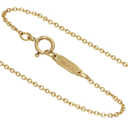 TIFFANY&Co. Garnet Diamond Necklace K18 Yellow Gold Ladies [Used]