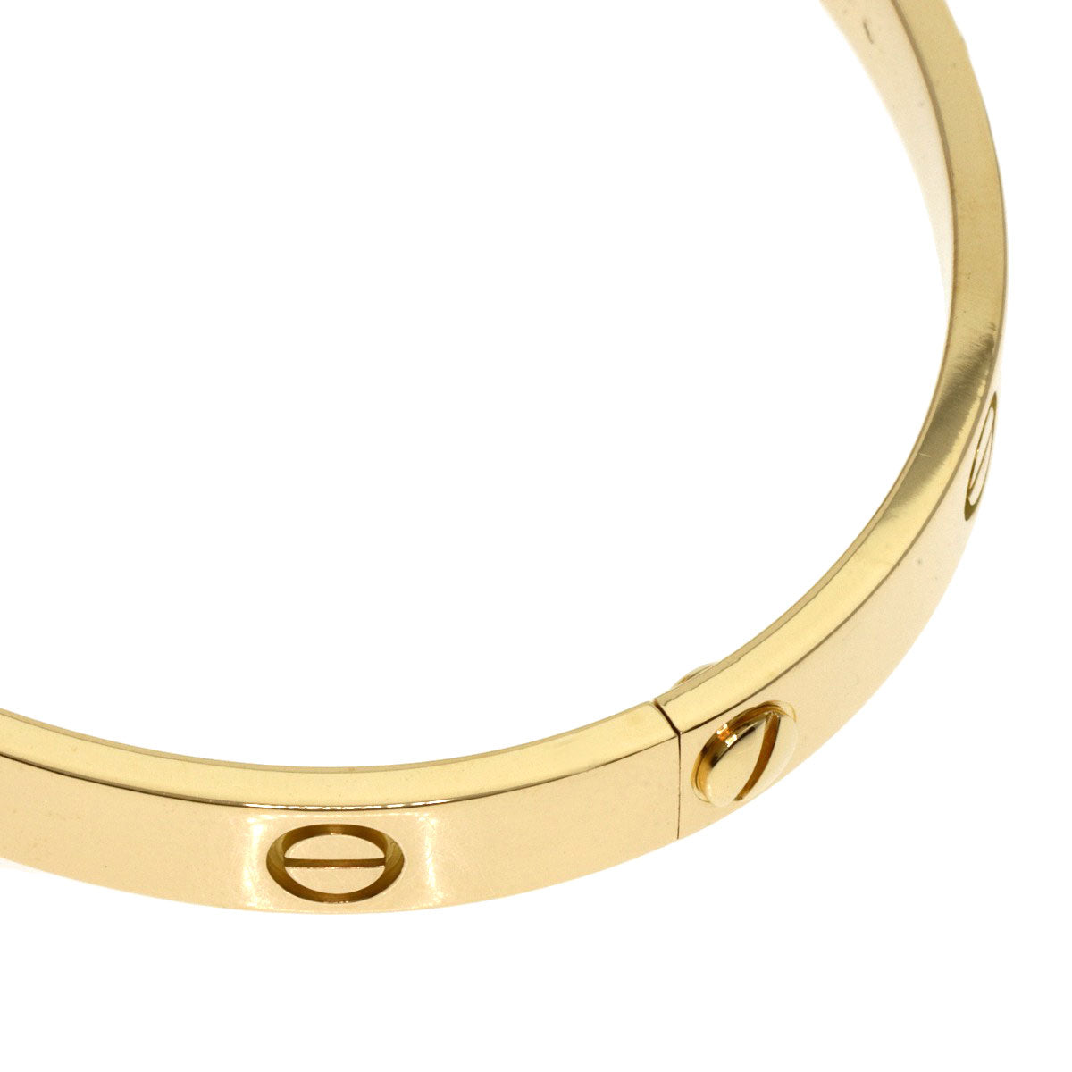 カルティエ ラブブレス ドライバー付き #18 ブレスレット K18イエローゴールド レディース 【中古】【CARTIER】