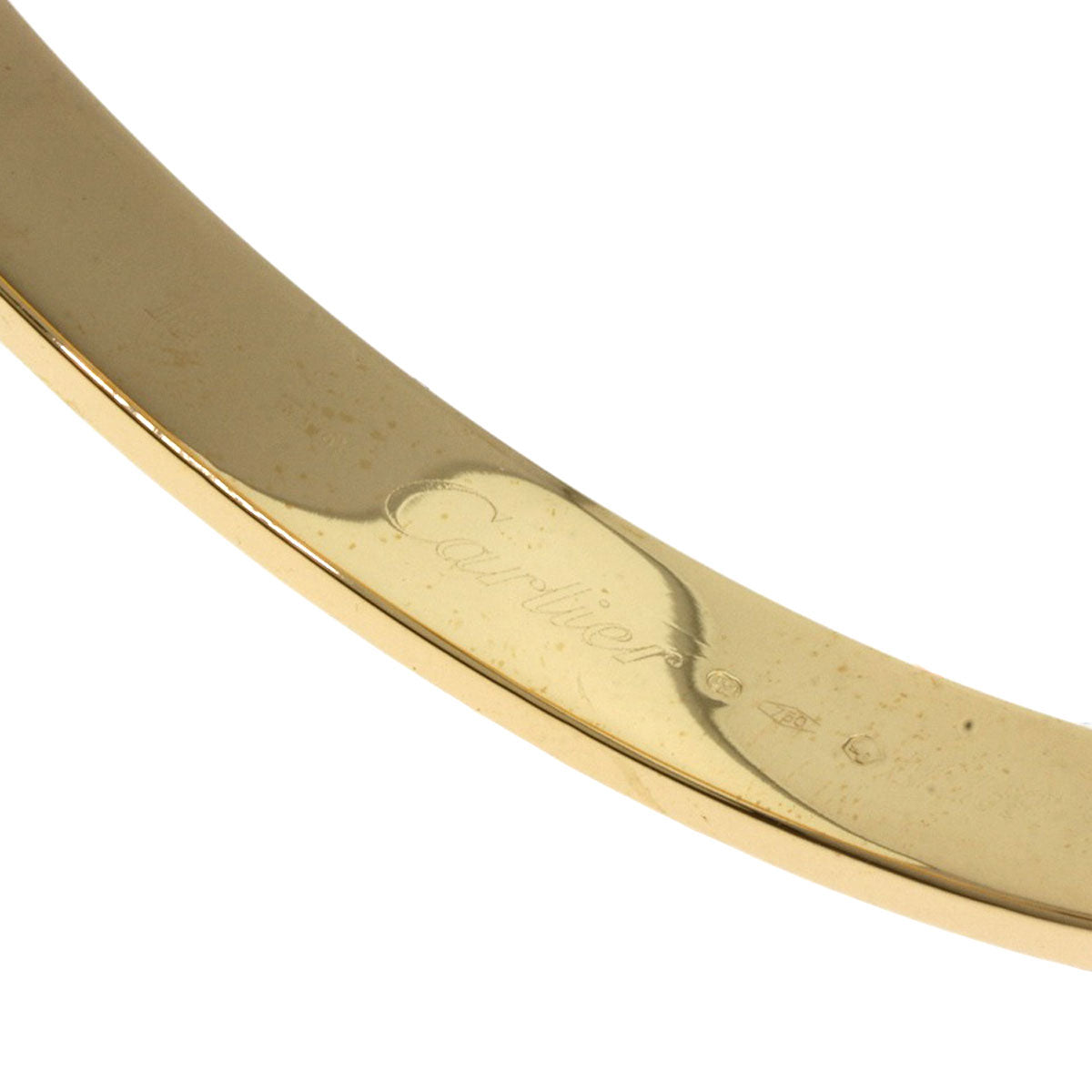 カルティエ ラブブレス ドライバー付き #18 ブレスレット K18イエローゴールド レディース 【中古】【CARTIER】