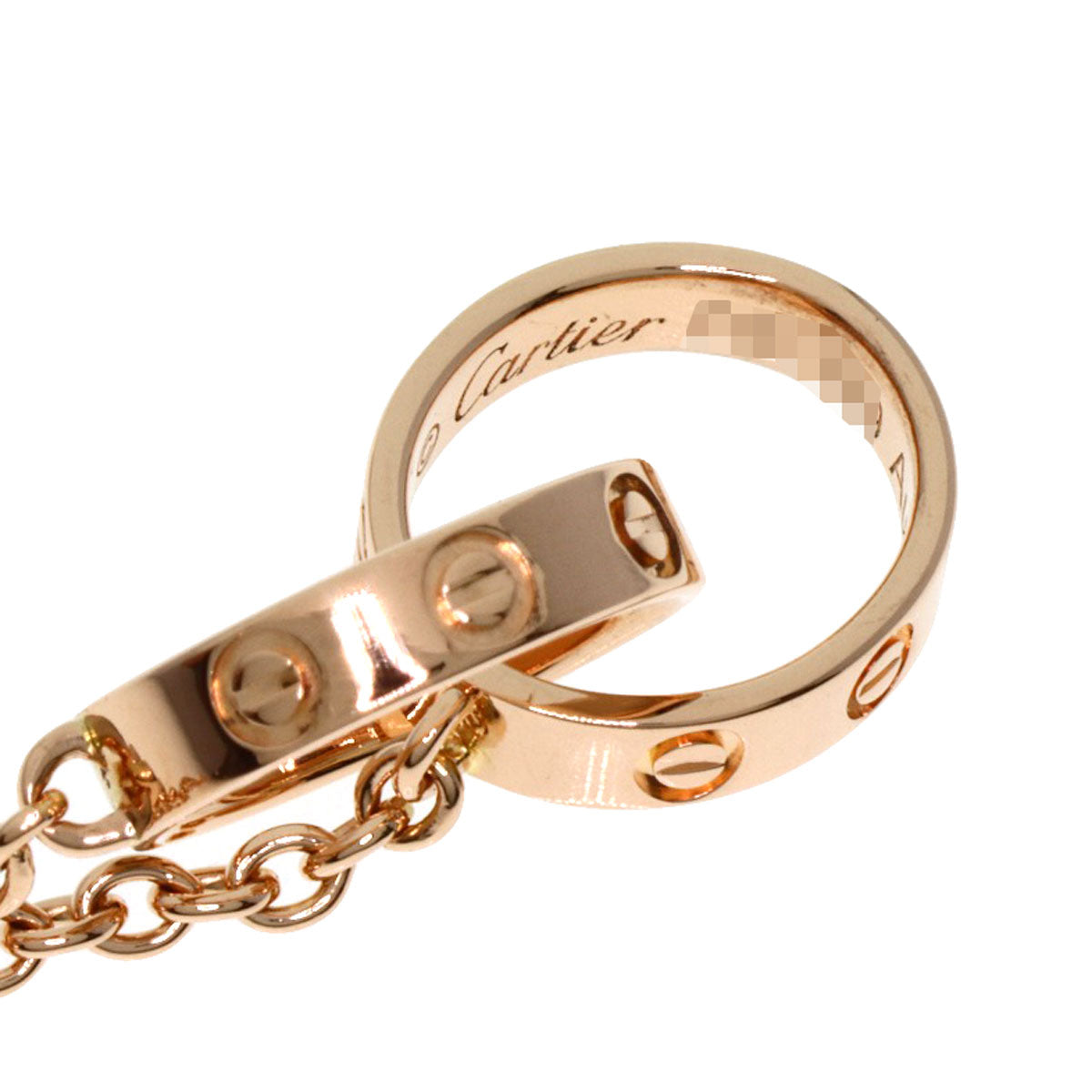 CARTIER baby love Bracelet K18 Pink Gold Ladies [Used]