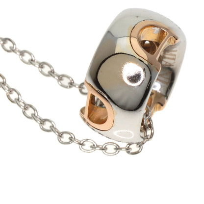 Damiani D Icon 1PDiamond Necklace K18 White Gold Ladies [Used]