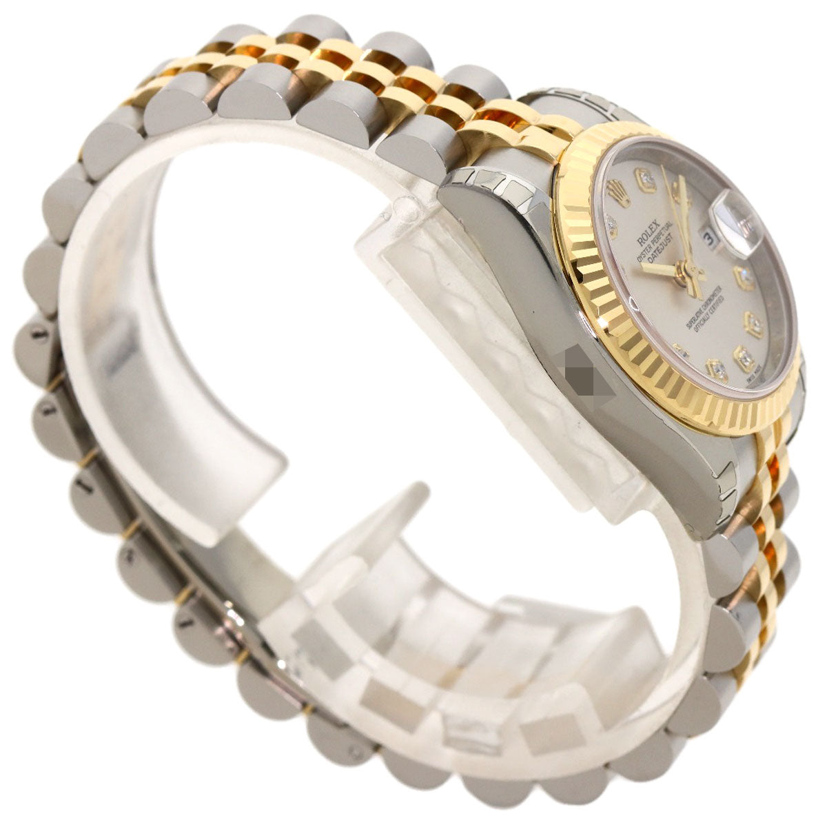 ROLEX DATEJUST 10P Diamond Watches 179173G Stainless Steel/SSxK18YG Ladies