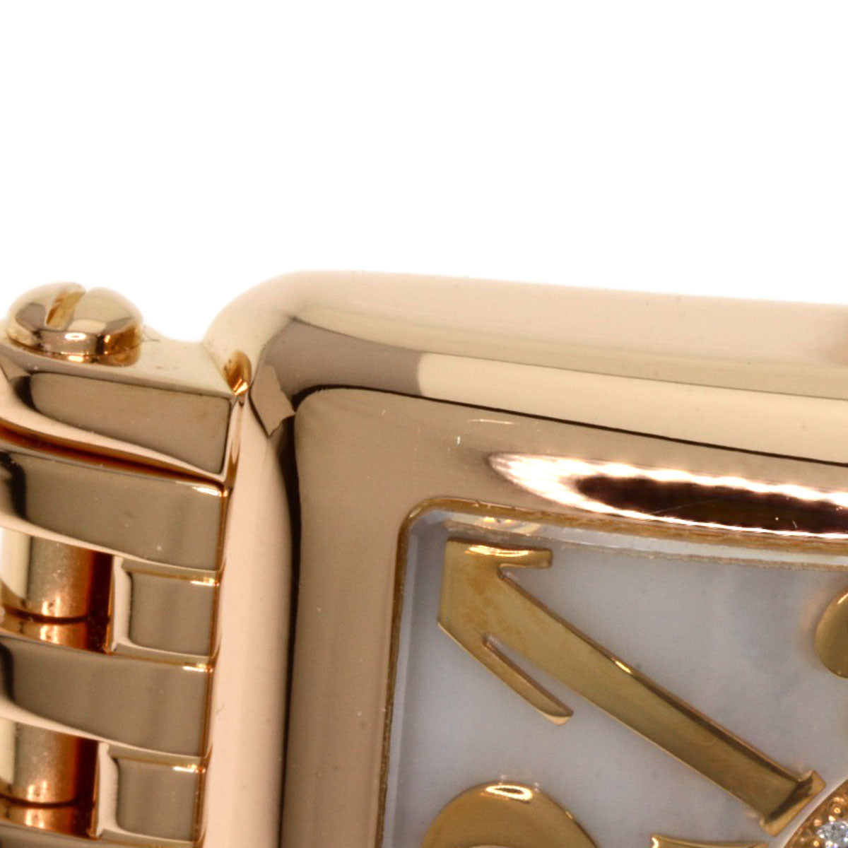 FRANCK MULLER Long Island Diamond Mother of Pearl Watches 902QZRELMOP CD1R K18 Pink Gold/18K Pink Gold Ladies