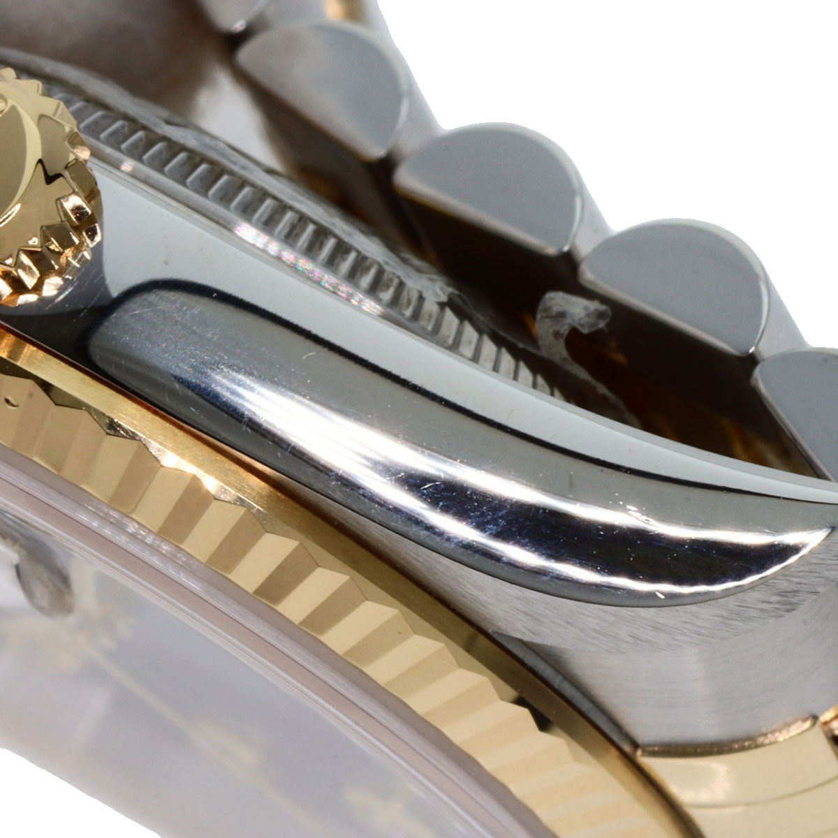 ROLEX Datejust 10P Diamond Blue Gradation Watches 16233G Stainless Steel/SSxK18YG mens