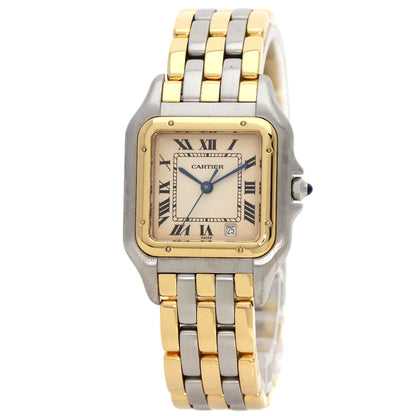 CARTIER PANTHERE MM 3 ROW Watches W25028B8 Stainless Steel/SSxK18YG Boys
