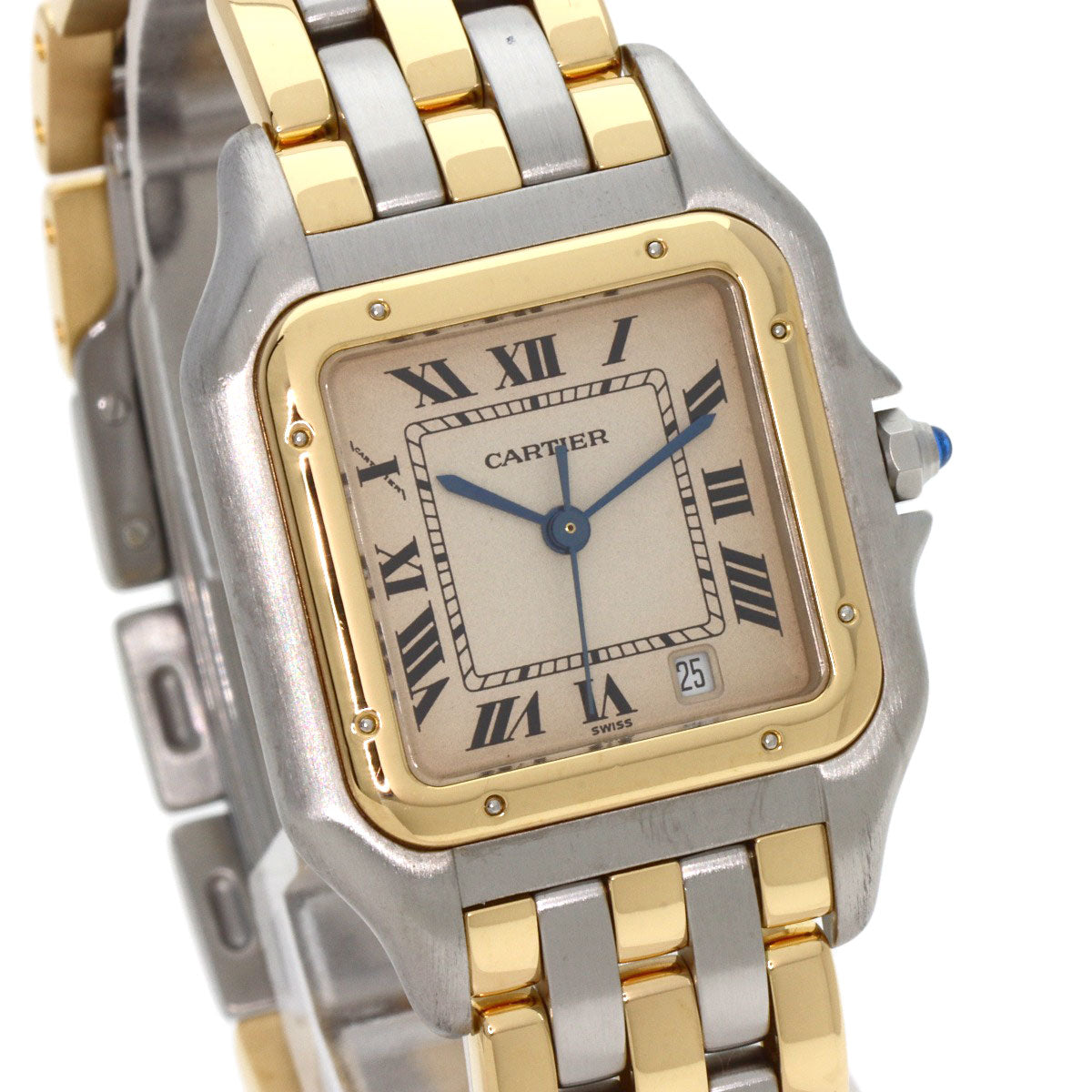 CARTIER PANTHERE MM 3 ROW Watches W25028B8 Stainless Steel/SSxK18YG Boys