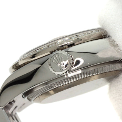 ROLEX Datejust 10P Bezel Diamond Watches 179384G Stainless Steel/Stainless Steel Ladies