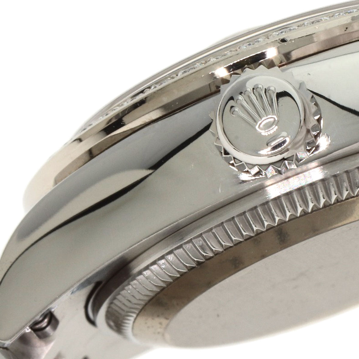 ROLEX Datejust 10P Bezel Diamond Watches 179384G Stainless Steel/Stainless Steel Ladies