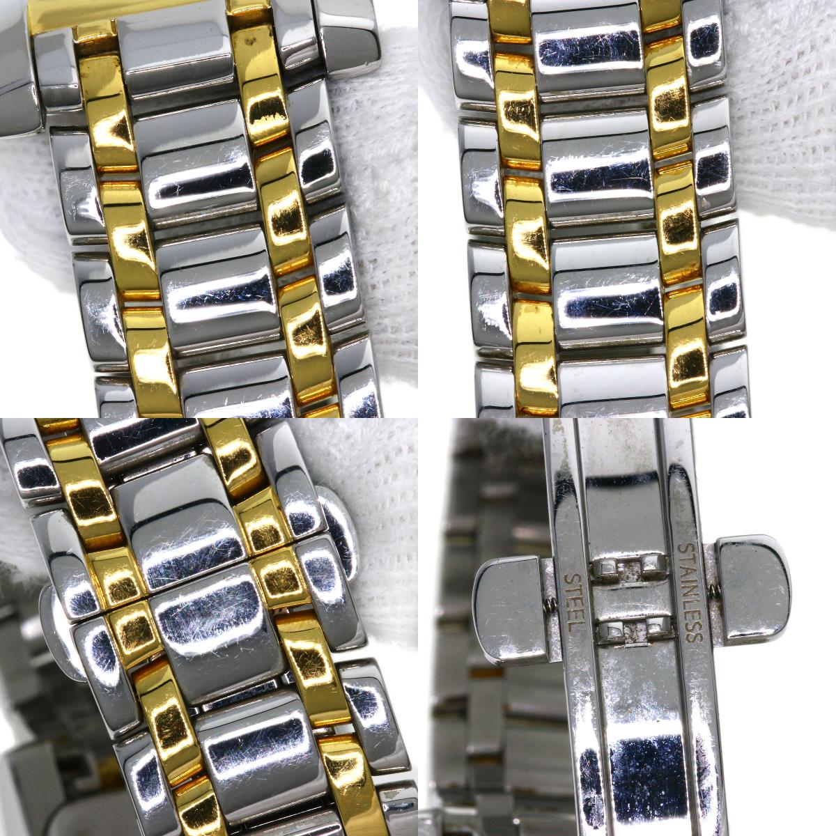 FENDI Square face Watches 7000L Stainless Steel/SSxGP Ladies